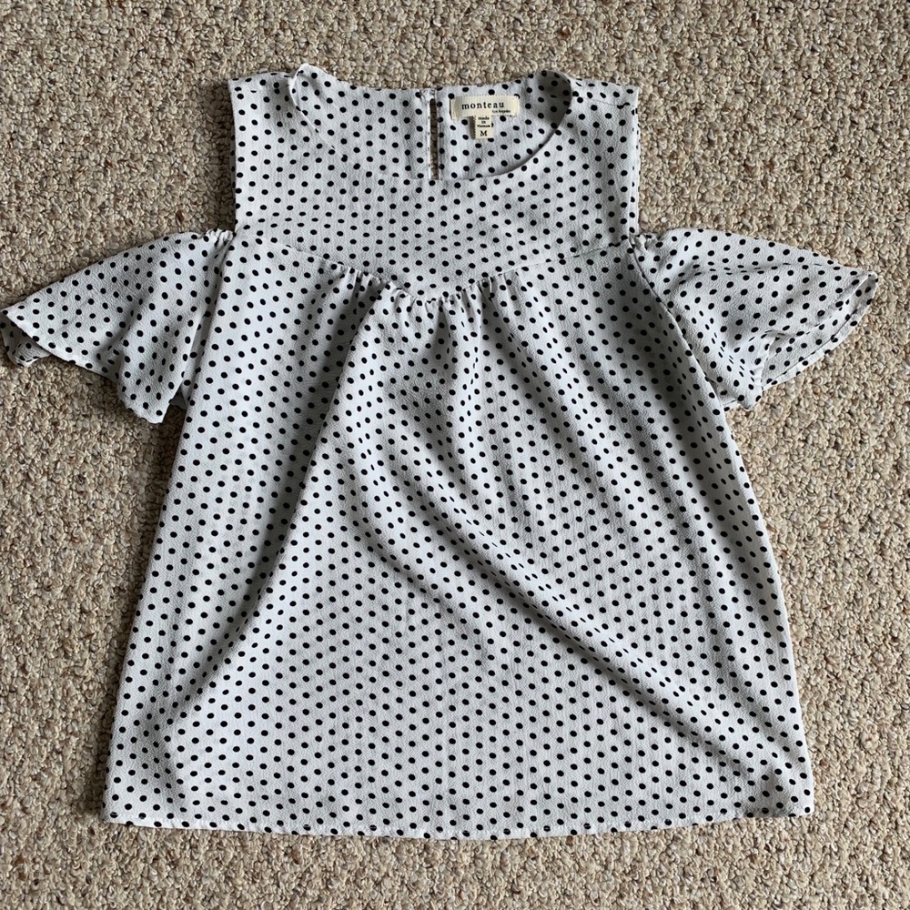 Polka dot top
